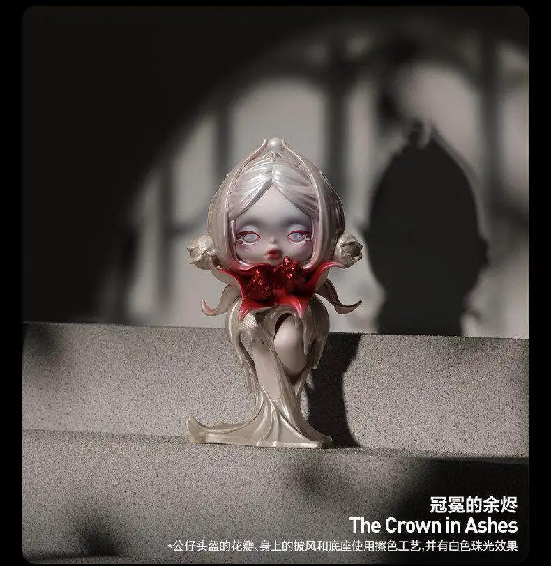 Authentische POPMART SKULLPANDA Petals In Four Acts Serie Blind Box Kawaii Anime Actionfigur Sammler-Puppe Mystery Box Spielzeug – Detail 29
