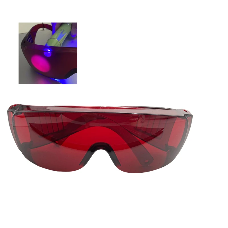 Dental Red Eye Protection Glasses Teeth Whitening Goggle Glasses Curing Light UV Dentist Tools