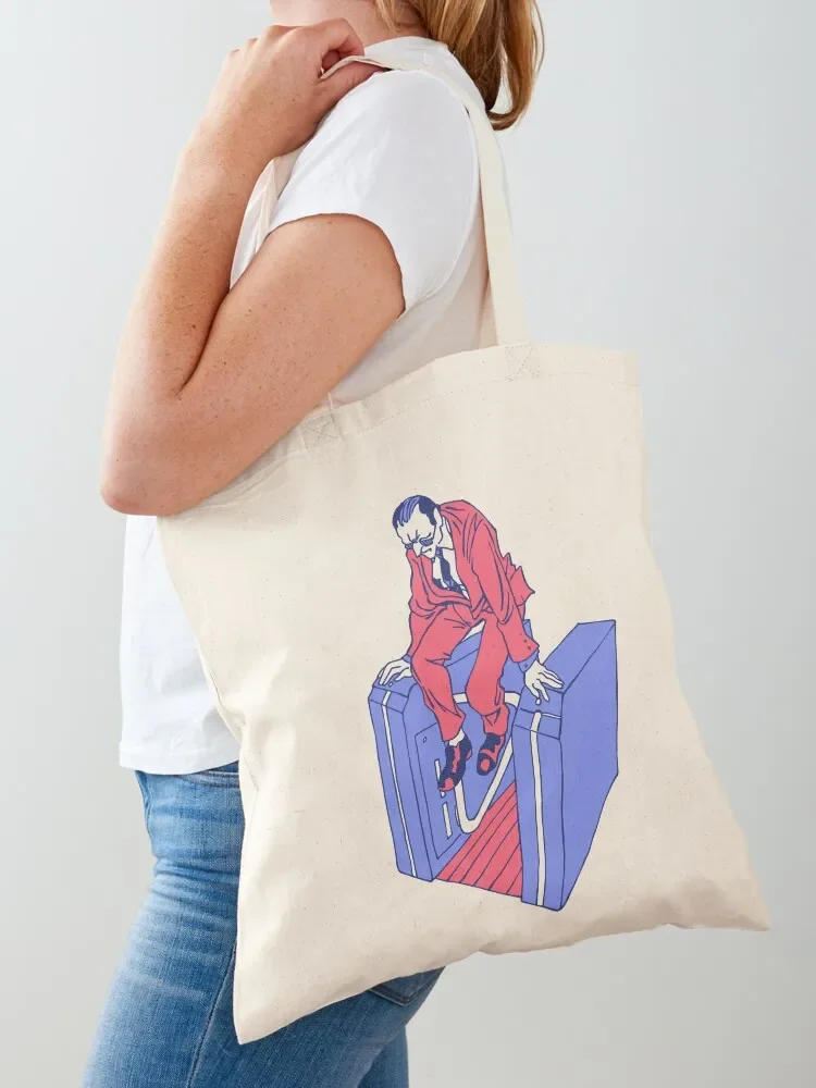 Jacques Chirac climbing the metro Tote Bag eco pack cute pouch bag Bag