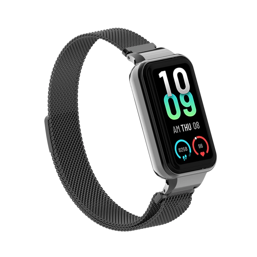 Suitable for Amazfit Band 7strap Milanese magnetic Strap stainless steel wrist Strap Amazfit Band 7strap replacement Strap