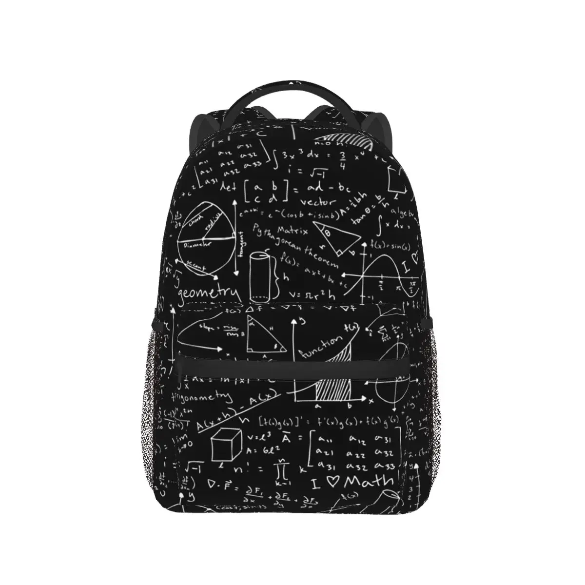 Ransel Pelajaran Matematika Diskon Besar Tas Buku Anak Laki-laki Perempuan Kapasitas Besar Tas Sekolah Tas Bahu untuk Pria Wanita