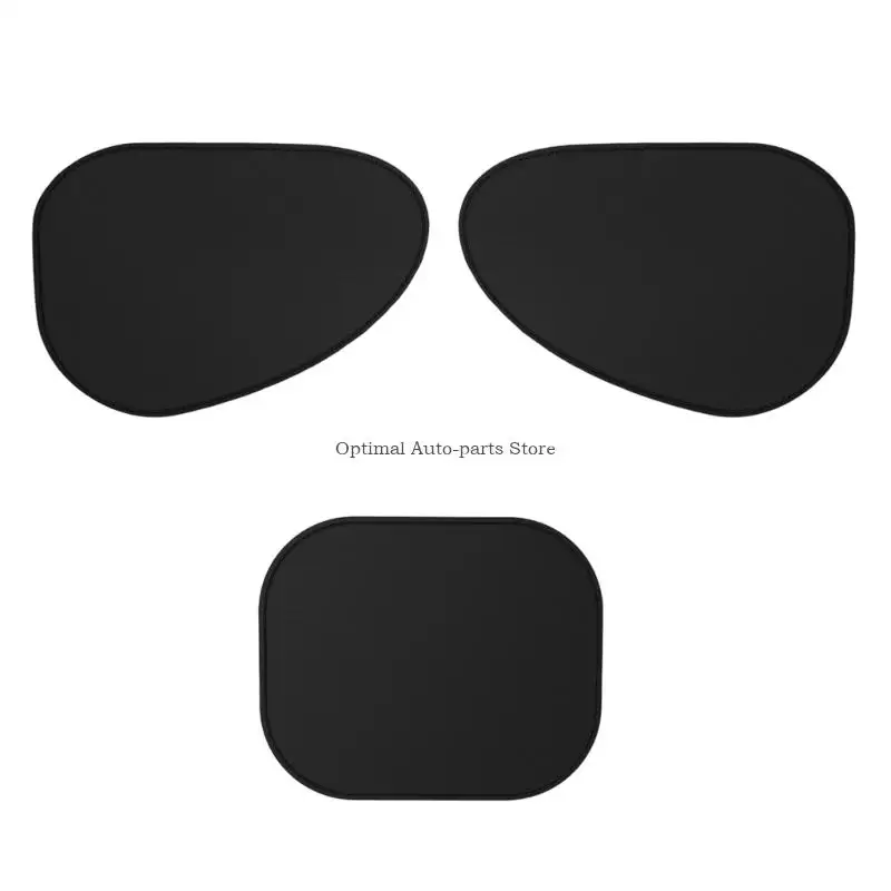 

Reusable Static Film sun shade For Car Window Heat Reduction UV Blocking Cover
