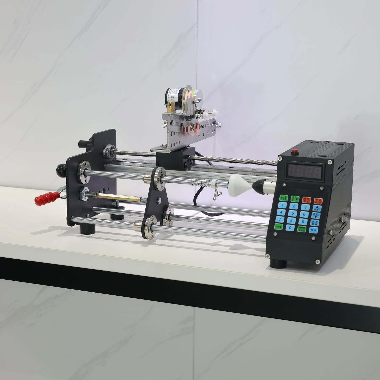 

PWD-M-15 Intelligent Wire Winding Machine Enameled Wire Copper Wire Fishing Line Coil Winding Length Display