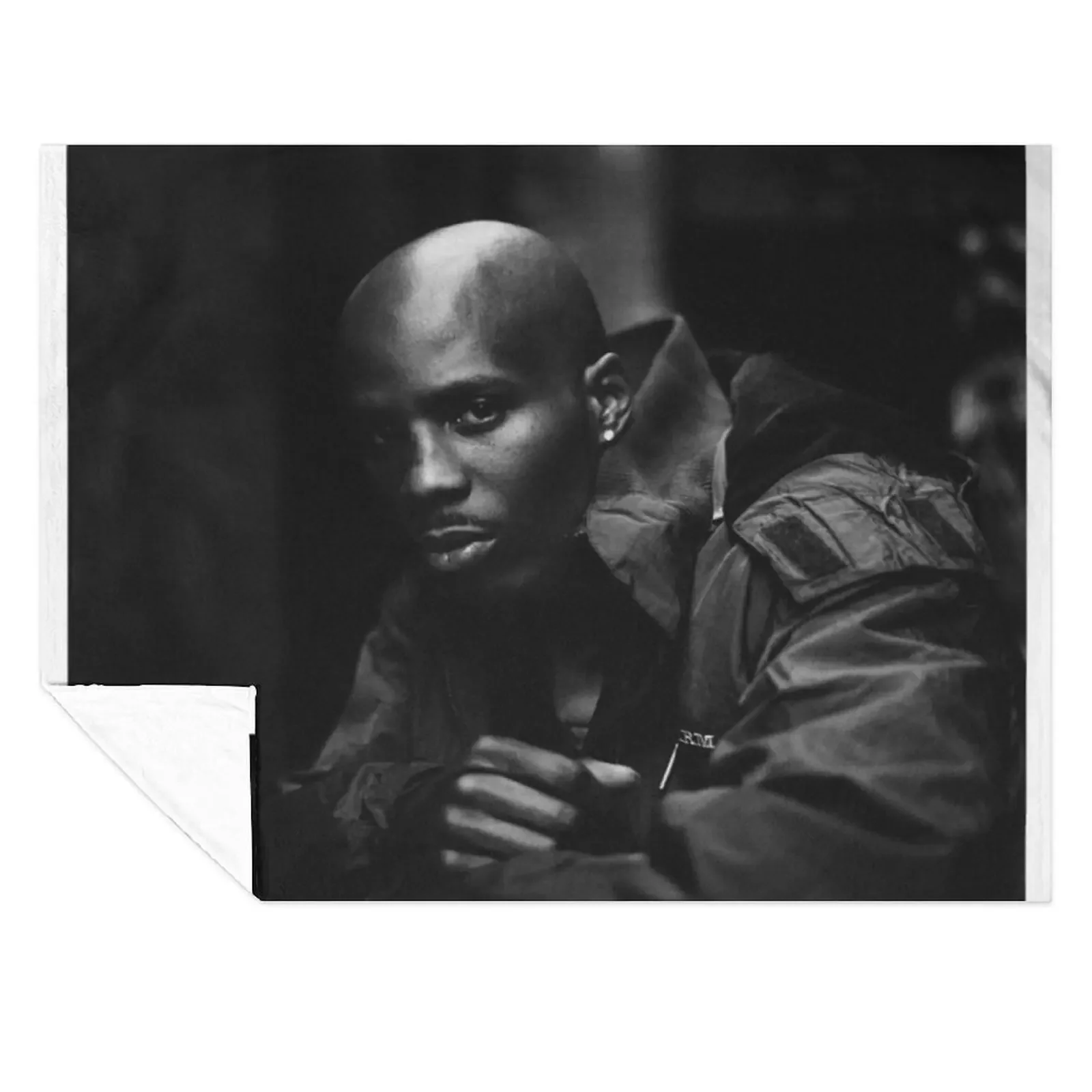 

DMX B&W Throw Blanket Luxury Thicken Flannel Furry Sofa Throw Blankets