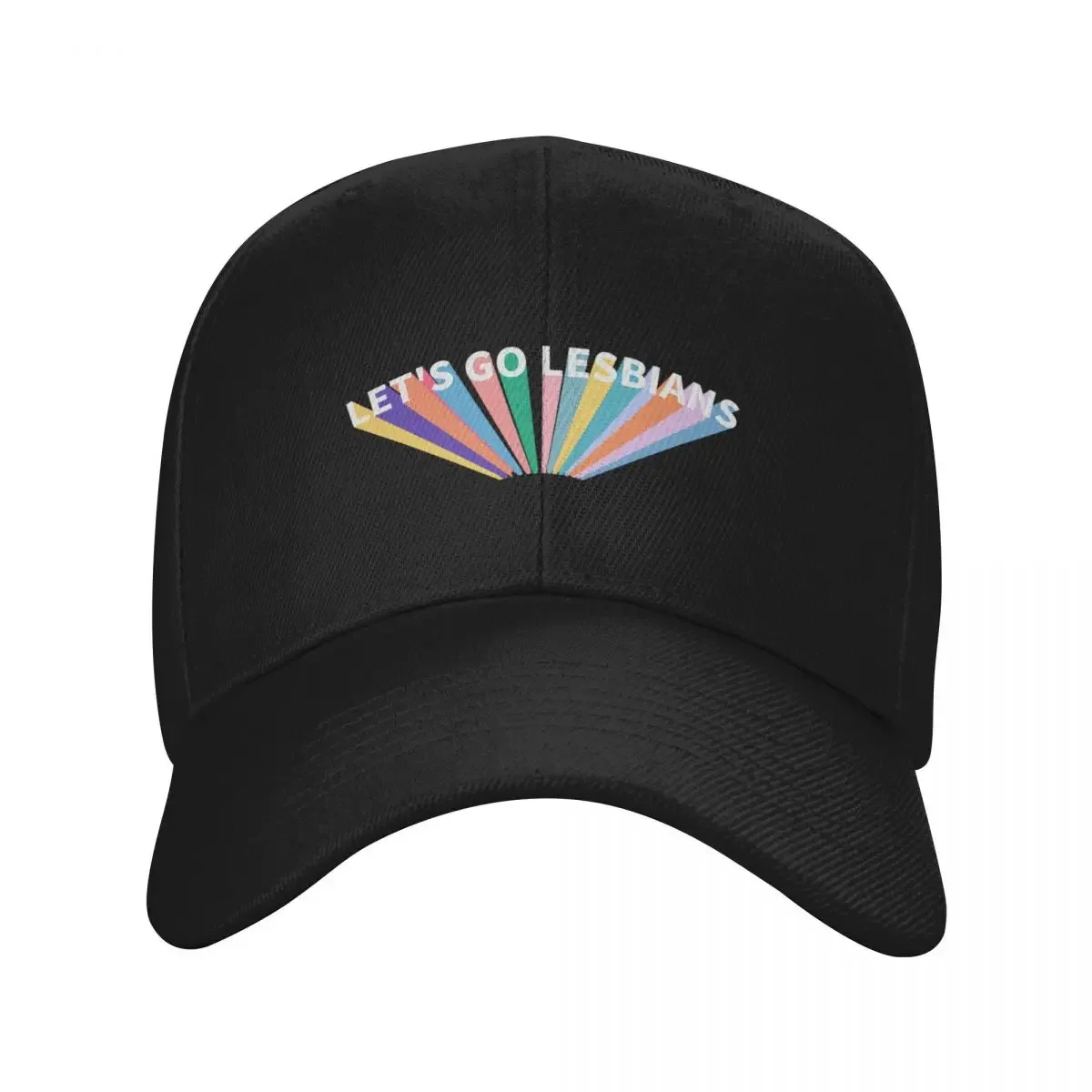 

Let's Go Lesbians Baseball Cap Big Size Hat Designer Hat Bobble Hat Beach Bag Caps For Men Women's