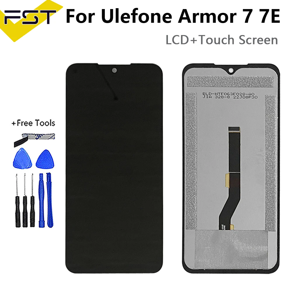 

NEW Original 6.2" For UleFone Armor 7 7E LCD Display + Touch Screen Digitizer Assembly Replacement Armor7 LCD Display Sensor