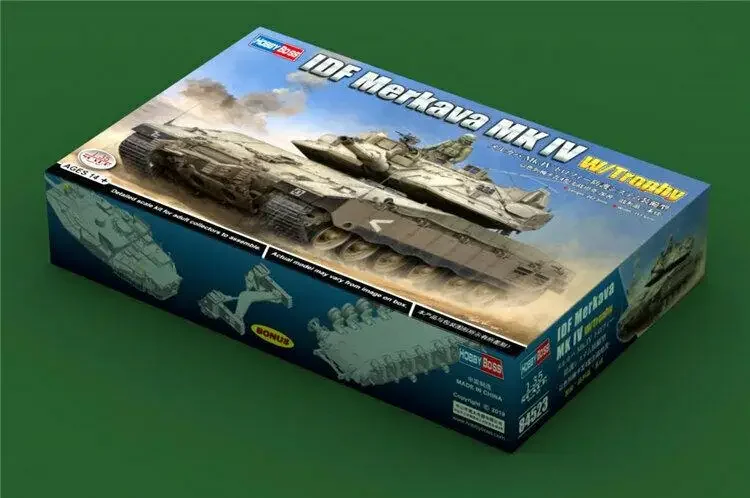 

Комплект модели Hobby Boss 84523, 1/35 IDF Merkava MK IW/Trophy, пластиковая модель, комплект брони