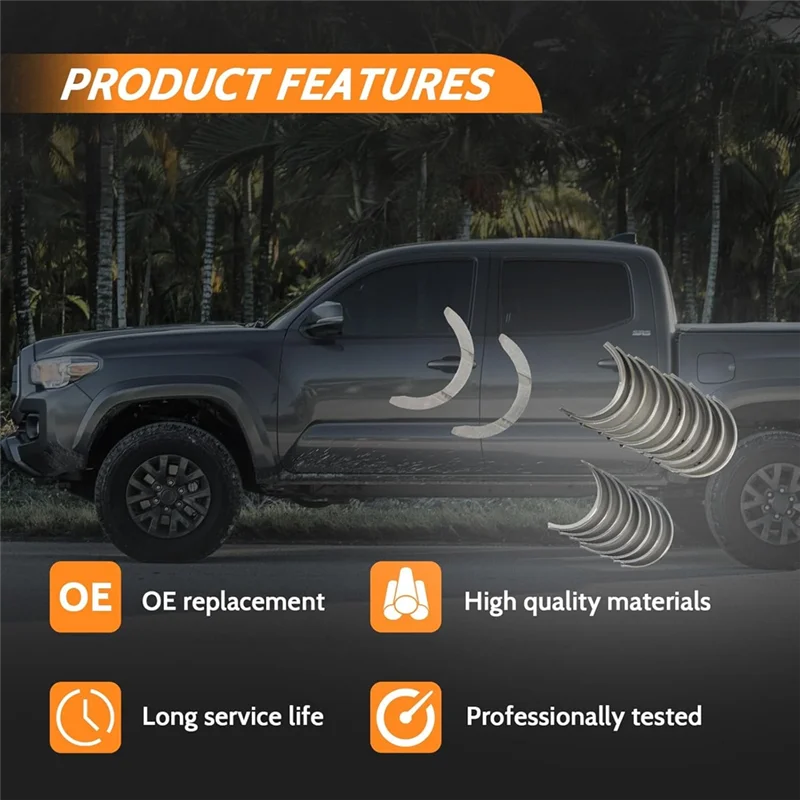 

AS57-Комплект основных и тяговых подшипников для Kia Optima Sorento Sportage для Hyundai Sonata Tucson Santa Fe 21020-2G020 23060-2G020