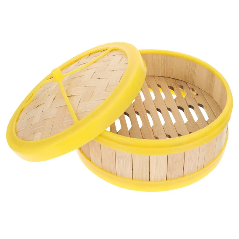 Lid Multi-Sizes for Steaming Food Chinese Food Making Handmade Bamboo Steamer Kitchen Cookware Dumpling Steamer Steamer Basket
