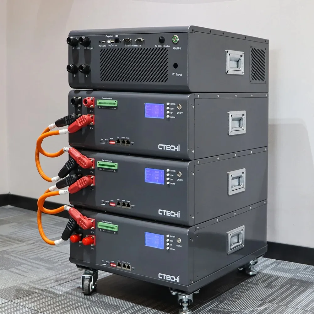 Custom 48V 51.2V LiFepo4 Battery Stackable 100Ah 200Ah 300Ah Home Energy Storage System 5KWh 10KWh for Off-Grid Solar PV Systems