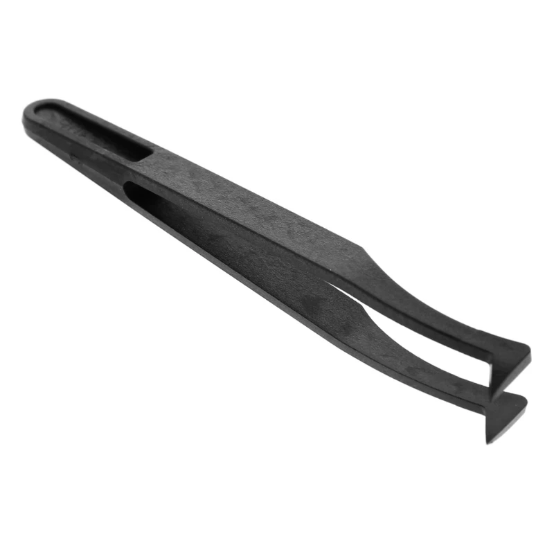 6 unids/set pinzas plástico antiestáticas pinzas rectas y curvadas herramientas manuales reparación Dropship