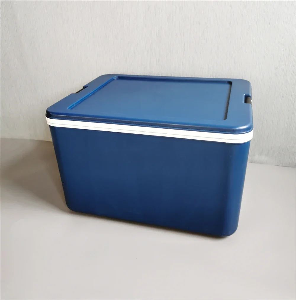 Wholesale Durable High Quality Heavy Duty Injection Molded 65L PU Foam Insulated Plastic Ice Cooler Box