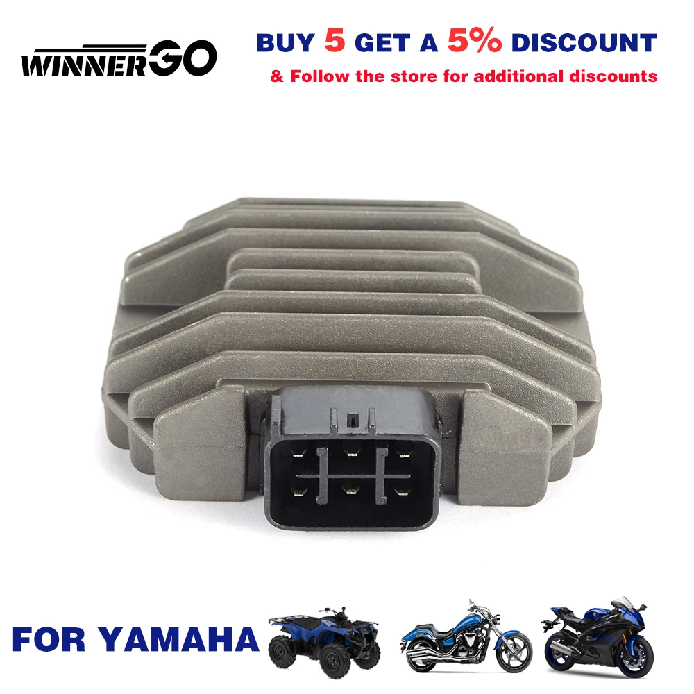 

Voltage Regulator Rectifier For Yamaha Royal Star XVZ1300 TFS Venture S XVZ1300CTM Midnight Tour Deluxe XVZ1300A Boulevard MM