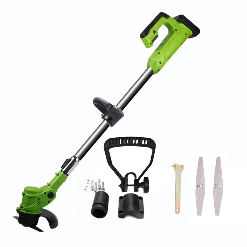 

24V Electric Lawn Mower Agricultural Household Cordless Weeder Lithium Battery Garden Pruning Tool Grass Trimmer Brush Cutter