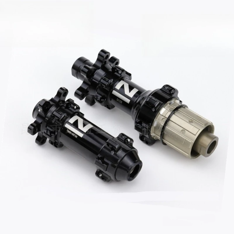 

24H Straight Pull Disc Brake Hub D411SB D412SB For Highway Road Bike Cylinder Shaft Thru Axle Ultralight Bicycle Hubs Front Rear