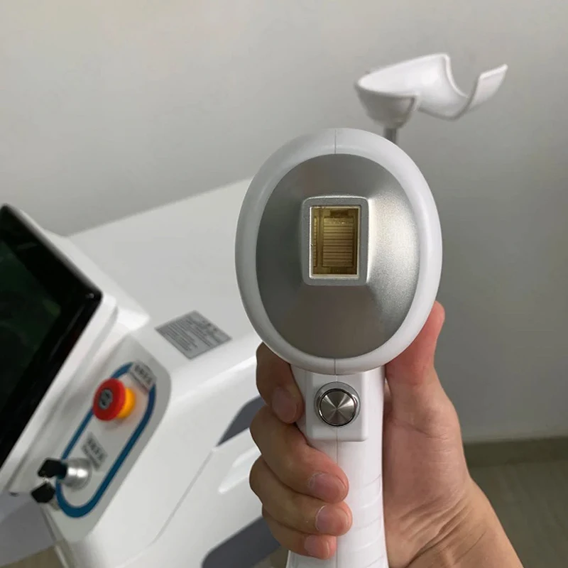 Máquina de eliminación de tatuajes con láser de picosegundo 2 en 1, depilación láser de diodo 10BAR, depilación indolora de 808nm