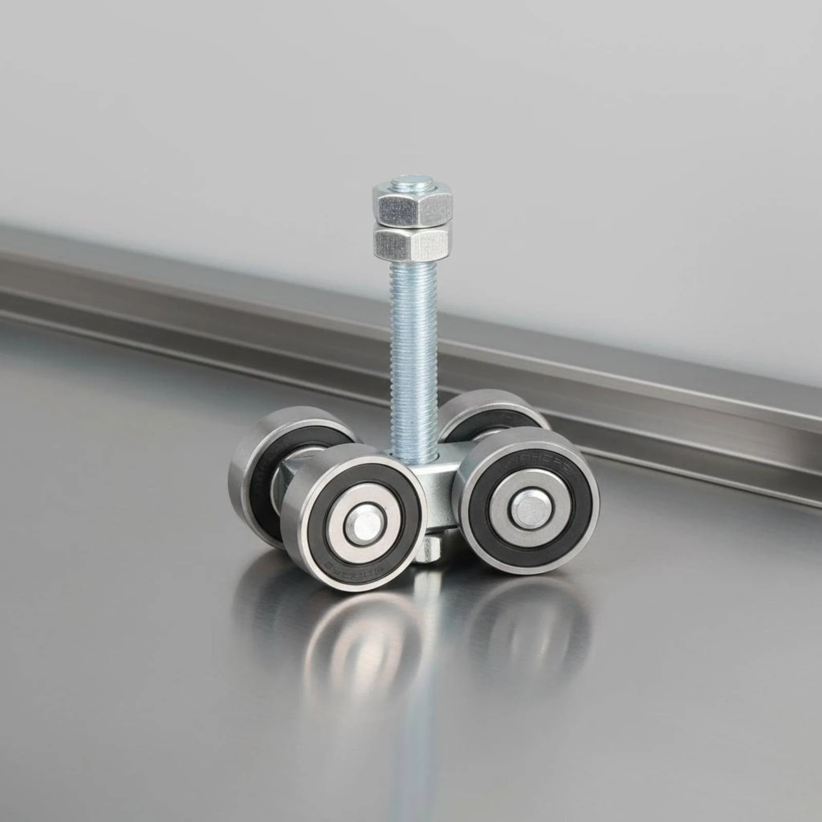 

Hanging Door Roller Assembly Metric 12 Bolt Top Hung Sliding Door Rollers Sliding Track Roller Hex Nut Effortless Rolling