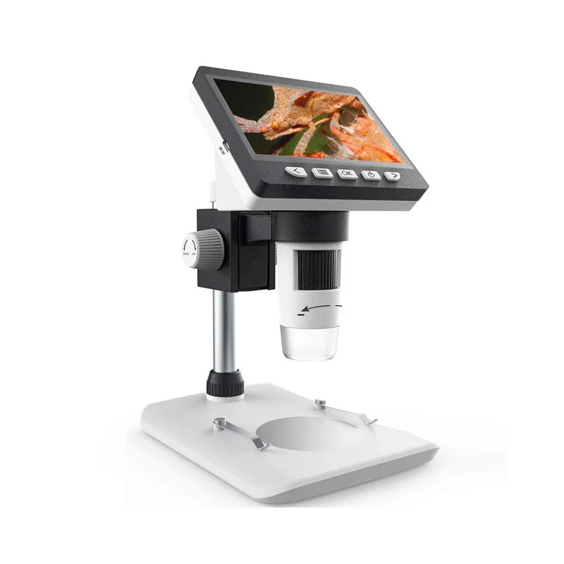 

4.3 inch 1000x high-definition digital microscope, mobile phone maintenance, clock, biological experimental instrument product