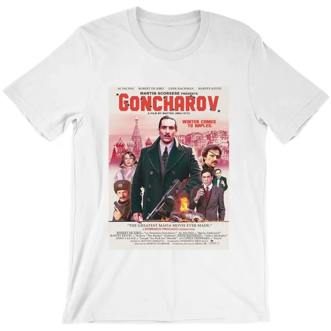 Goncharov The Fake Scorsese Film Retro The Greatest Mafia Movie Ever Made Poster