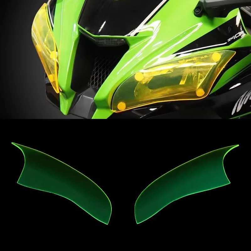 Motorcycle Headlight Guard Head Light Lens Cover Protector Fit For NINJA ZX-10R ZX10R ZX 10R 2016-2020 2019