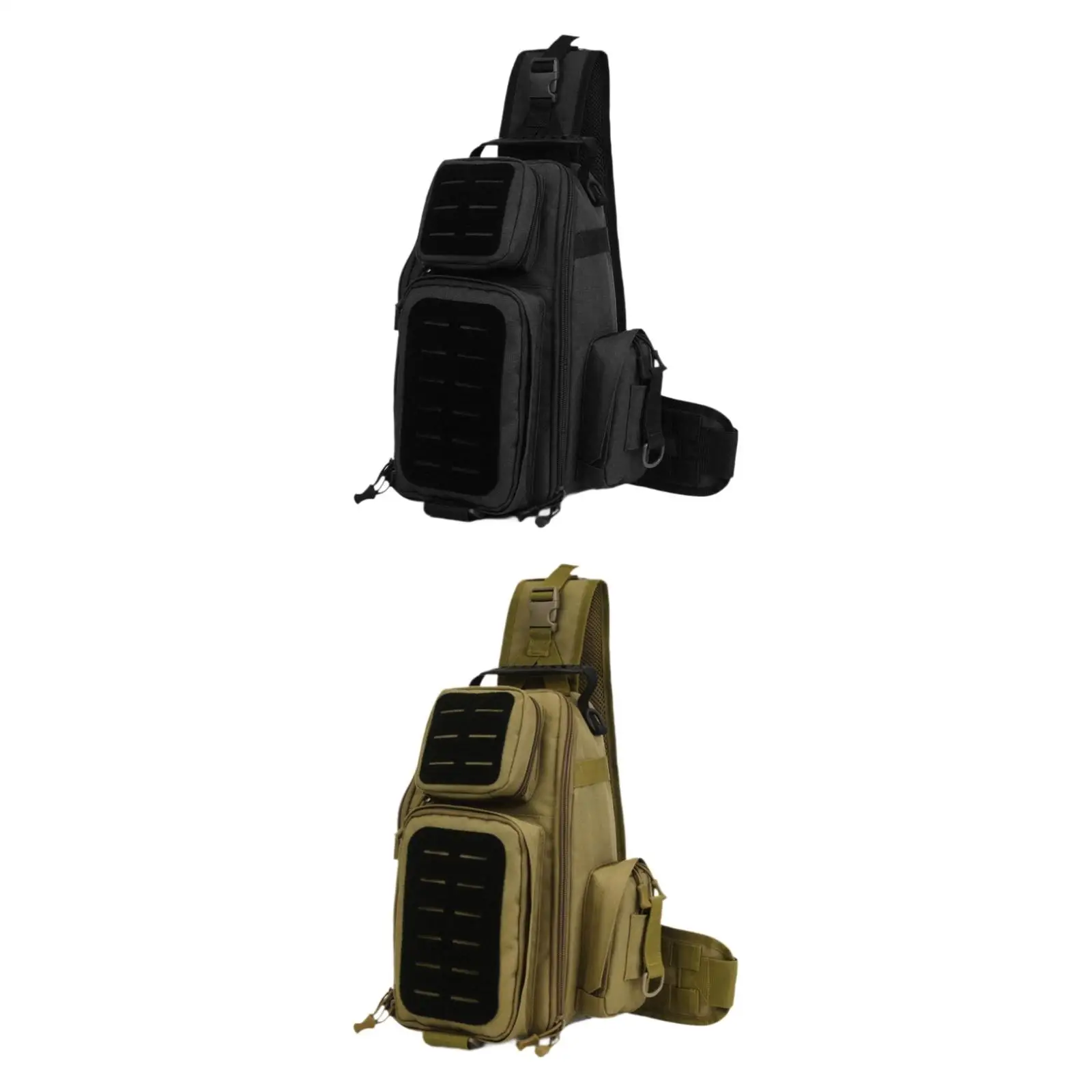 

Fishing Sling Bag Chest Pack for Backpacking Saltwater Fishing Camping