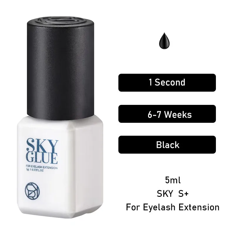 1 Bottle IBeauty SKY ZONE Glue Individual Fast Drying Eyelash Extensions Strong Glue 5ml Beauty Health Shop Korea Makeup Tools