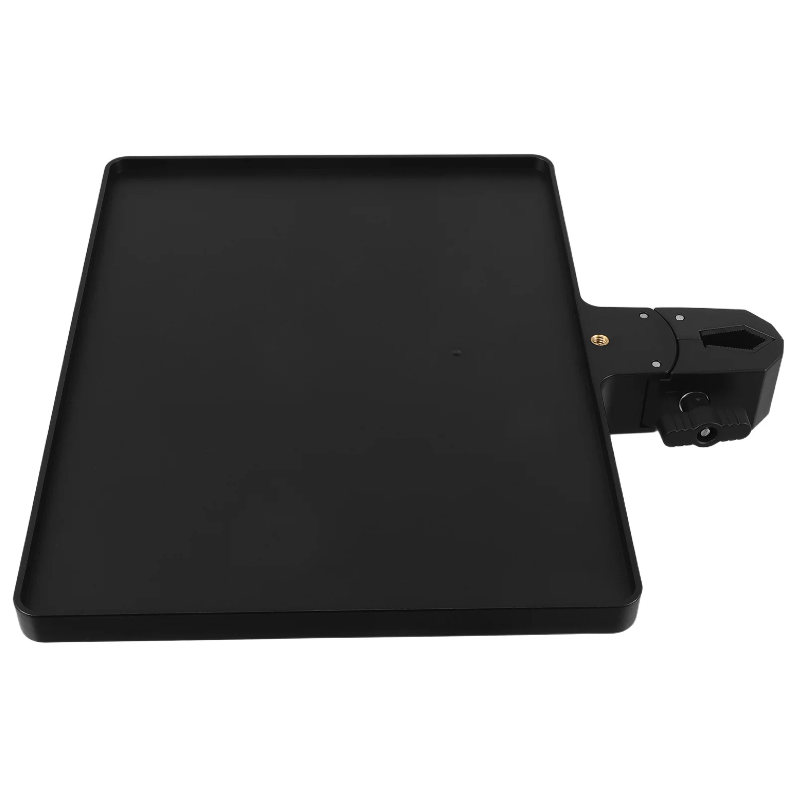 

Microphone Stand Accessory Tray with Adjustable Angles for Live Streaming Recording Karaoke Desktop Floor Setup Portable Storage