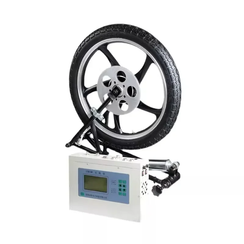 

Automobile five-wheel speedometer, car truck light-sensing non-contact dynamic braking performance tester