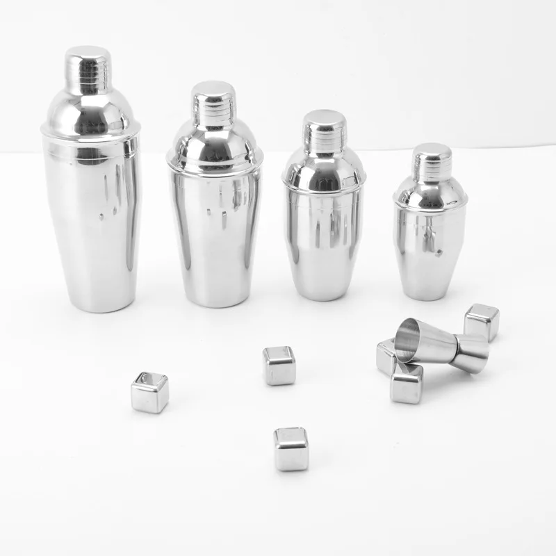 

Premium Stainless Steel Cocktail Shaker Set with Mixing Glass - Elevate Your Mixology Game