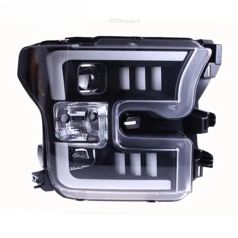 FOr 15-17 Raptor F150 Headlight Assembly Modified LED Daytime Running Light Turn signal Lamp Lens Headlight