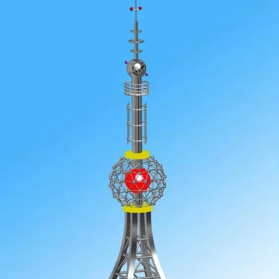 

Decorative Lightning Protection & Earthing Tower