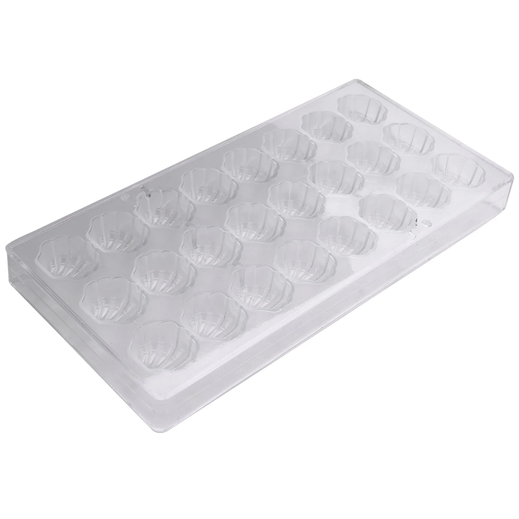 Shell Shape Hard Chocolate Mold 3D Sea Shell Polycarbonate Clear Ice Jelly Candy Mould