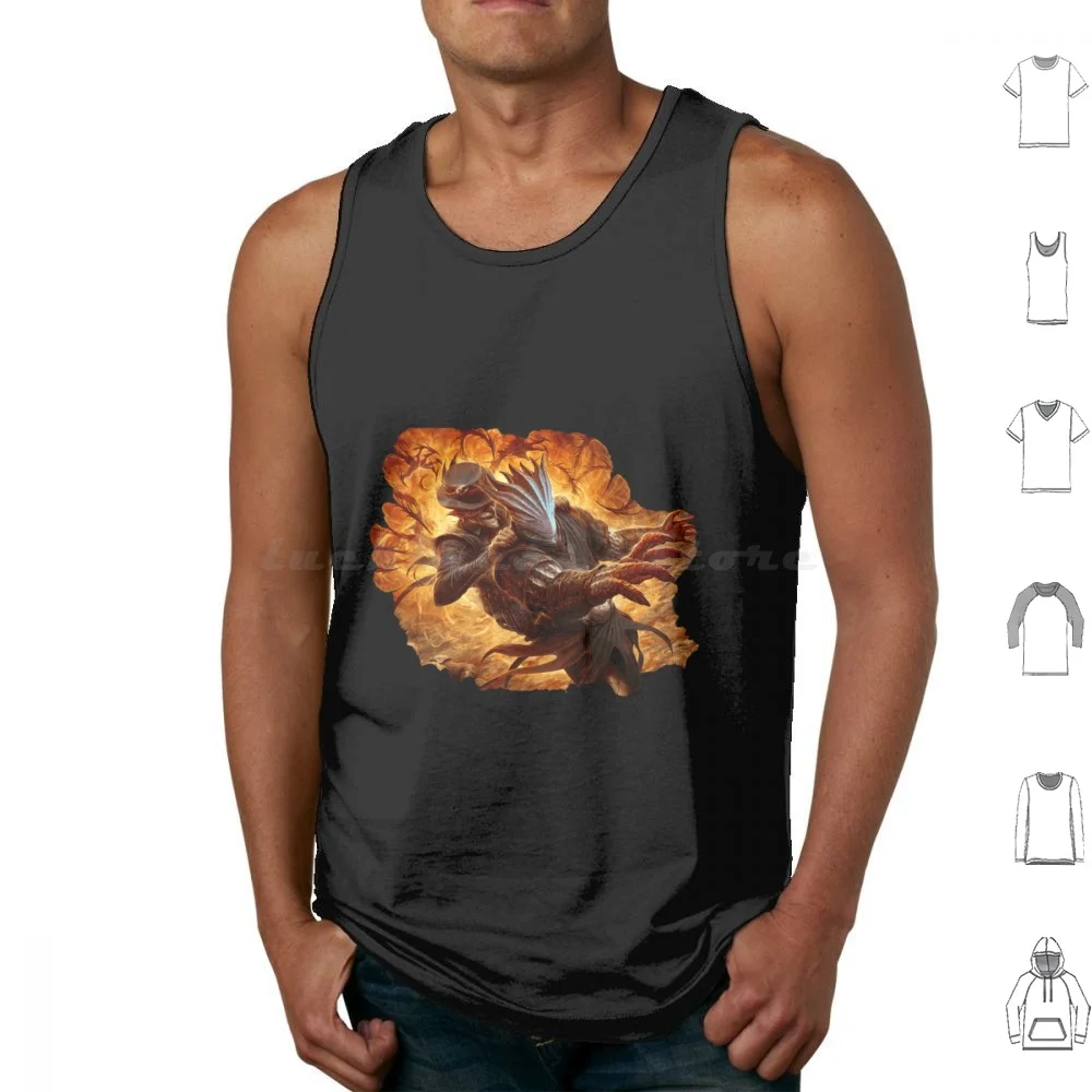 Baldur'S Gate 3 For Fans 2023 Tank Tops Print Cotton Gate 3 Video Game High Elf Baldurs Elf Logo Astarion Vmpair