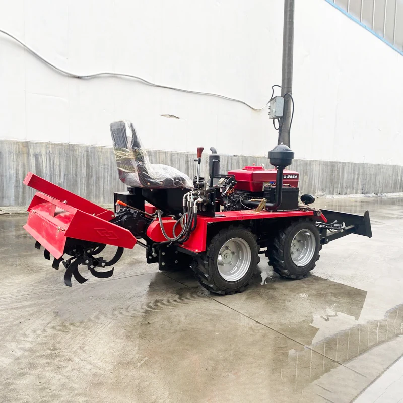 

Customized Heavy Duty Wheel Type Rotary Tiller, Wheel Micro Tiller & Four Wheel Tractor for Heavy Cultivation