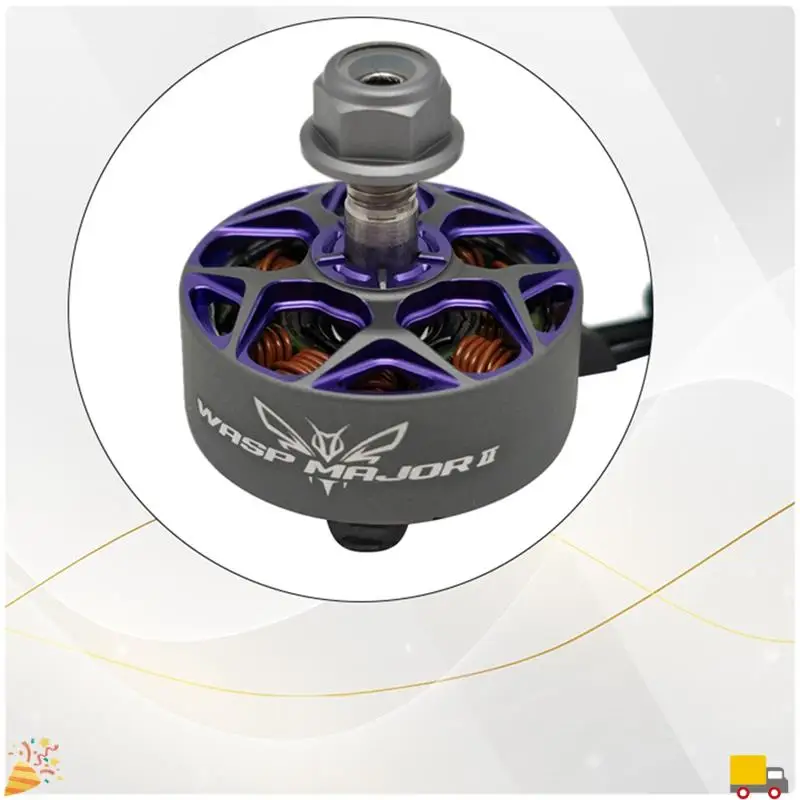 Voor Rcinpower Wasp Major V2 Borstelloze Motor 5-6S 4Mm As Voor 5Inch FPV Racing Freestyle Multicopter
