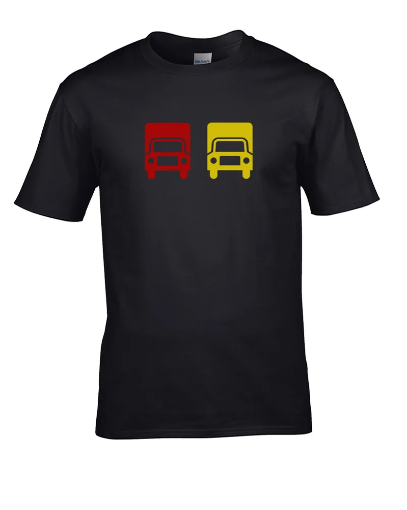 Red Lorry, Yellow Lorry- Funny Tongue Twister-  High Quality 100%Cotton Short Sleeve