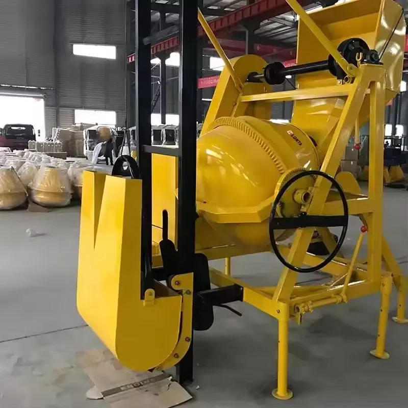 LONTA JH500L 500L Lifting Portable Mobile Cement Mixing Self Loading Construction Concrete Mixer Machine Betonniere