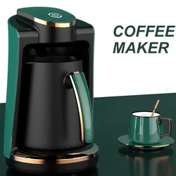 250ml Mocha Coffee Maker Household Automatic Turkish Coffee Machine Cordless Electric Pot EU Plug 220~240V 400W Portable Travel