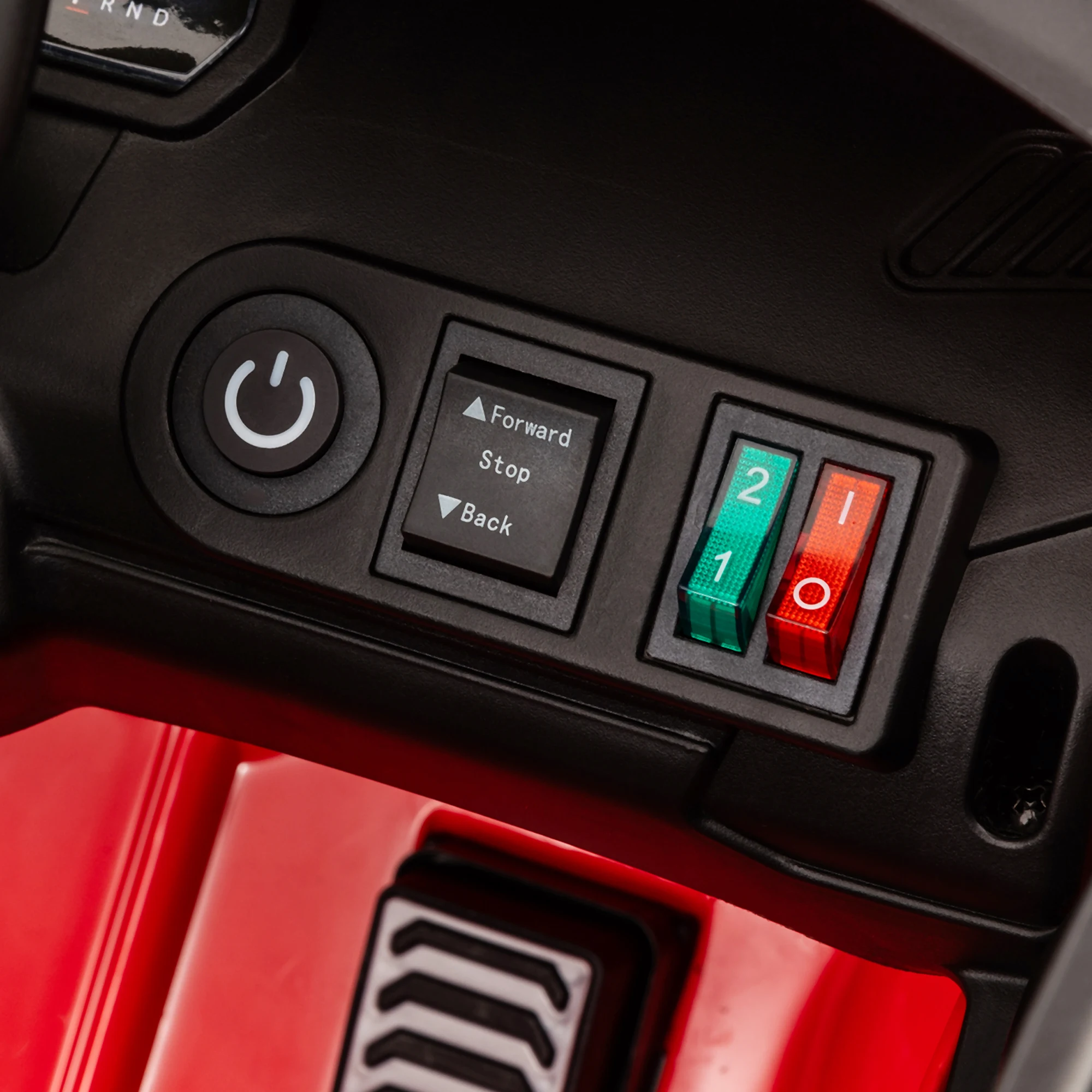 12V Chevrolet Silverado Ev Rst Licensed Kids Electric Car, Red