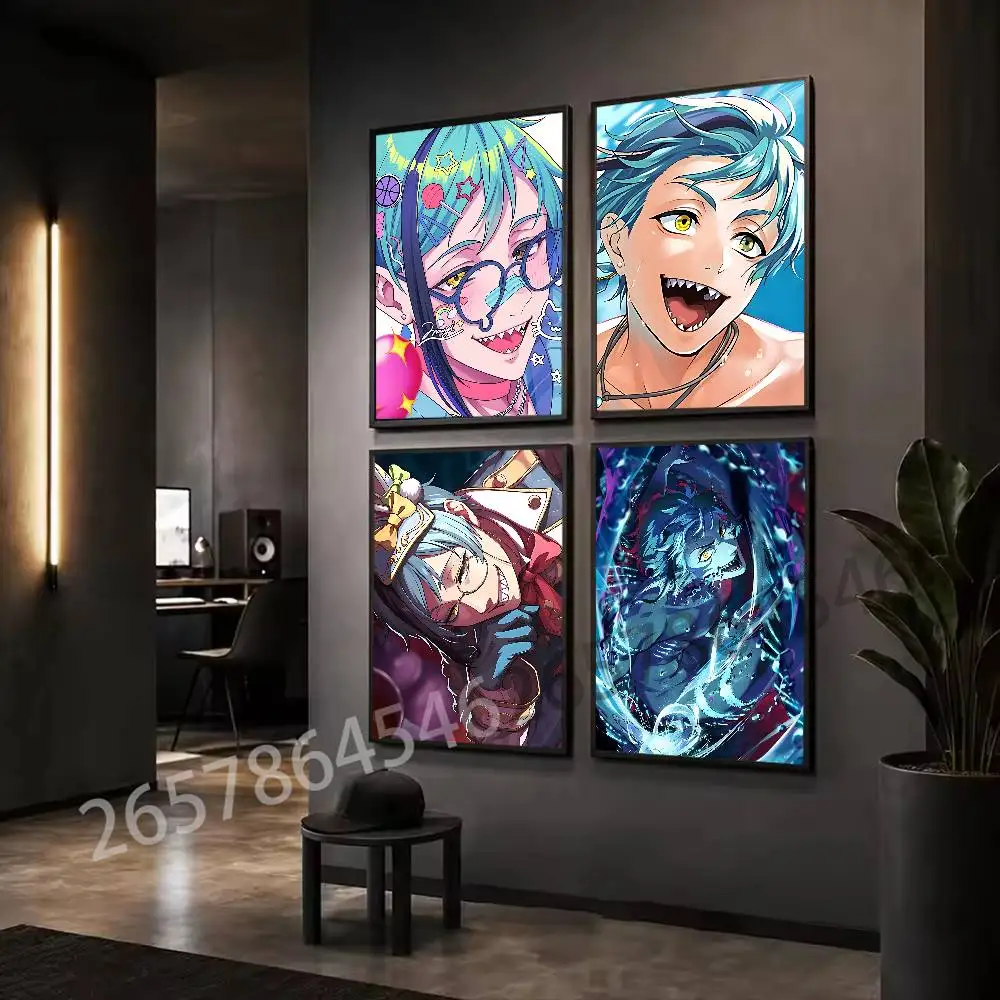 T-Twisted Wonderland Floyd Leech Wall Art Poster Print Wall Decor for Living Room Bedroom Home Decoration