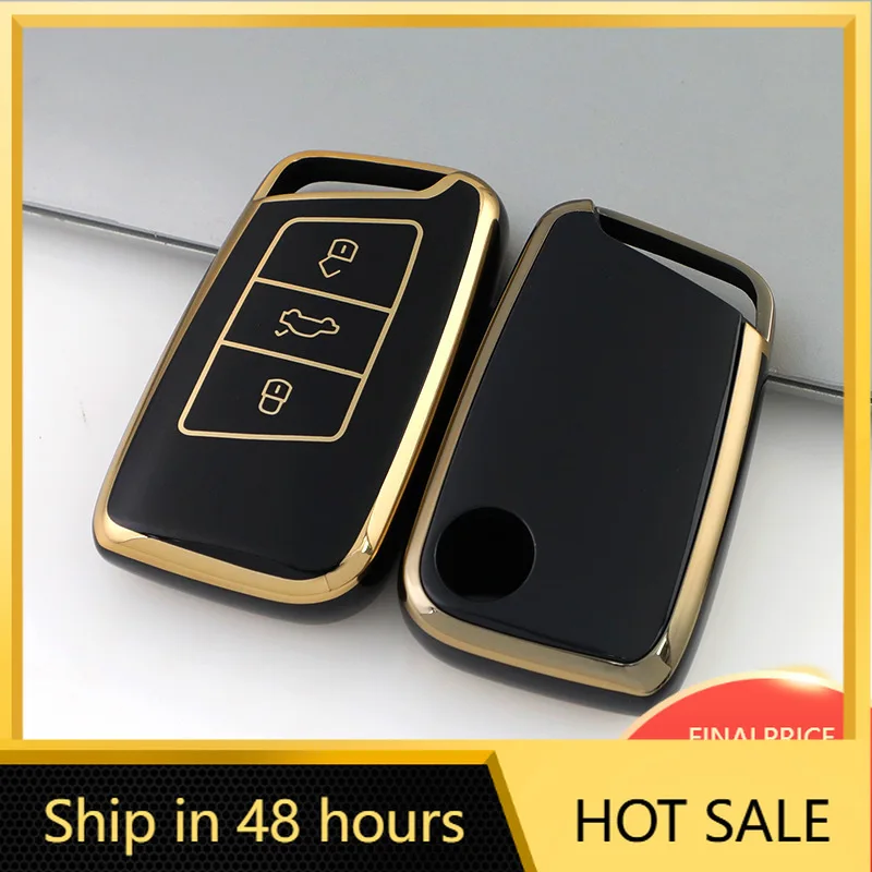 

Декоративные накладки для ключей Volkswagen: чехол для ключа 21 New Magotan B8, чехол для автомобильного ключа CC, специальный защитный чехол для Passat.