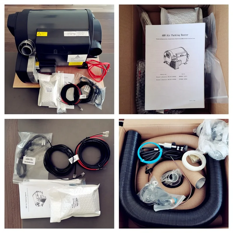 220V 110V 12V Motorhome Caravan Camper Diesel Air And Water Parking Heater Similar To Truma Combi D 6