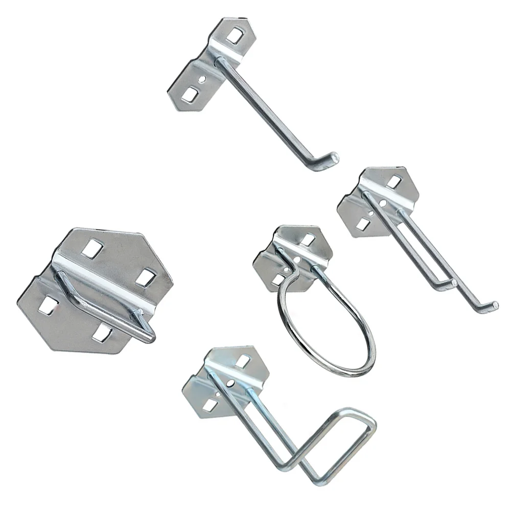 

Tool Rack Hook Zinc Plating Peg Garage Thumb Rust-resistant Display Storage Iron Shelving Pegboard Replacement