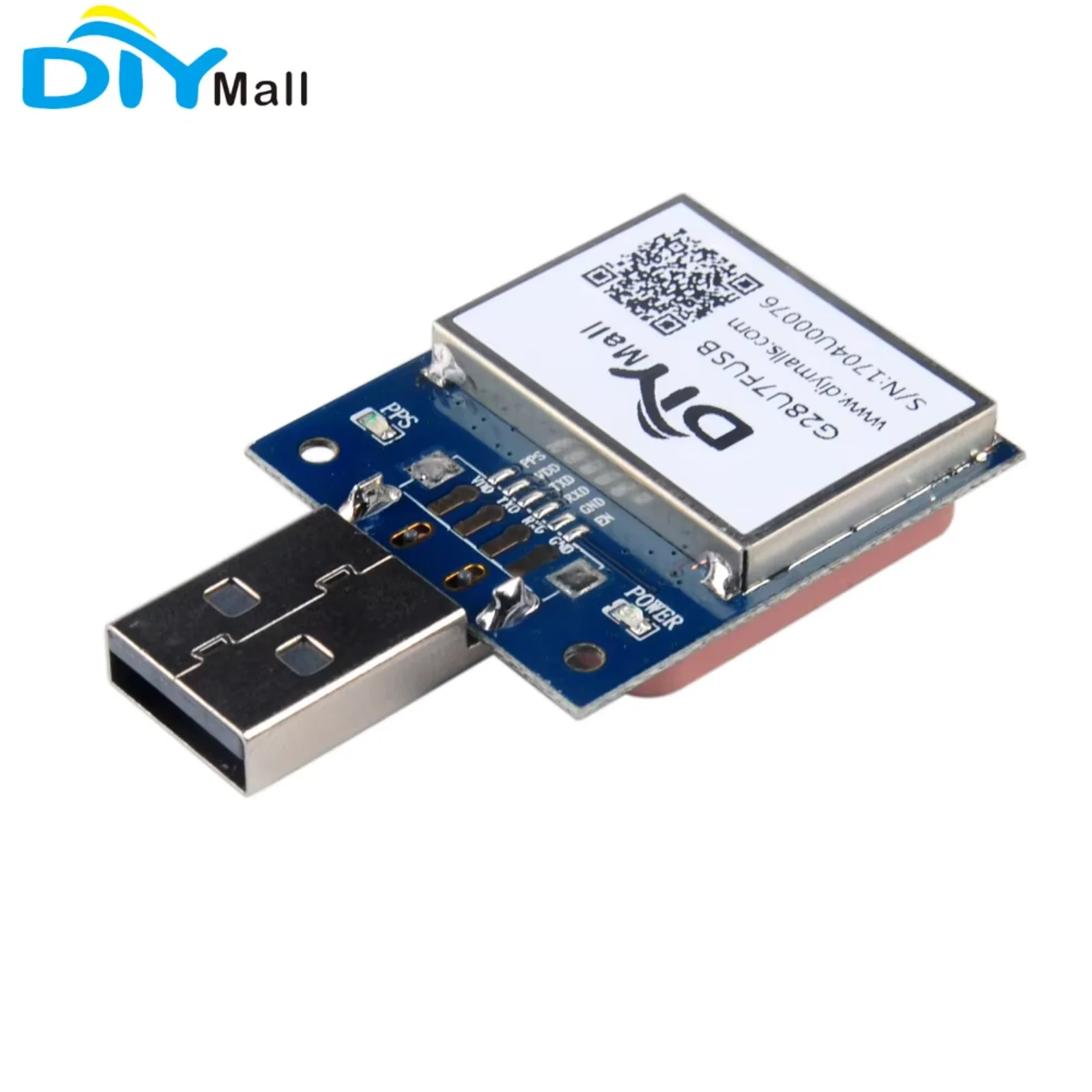 10pcs DIYmall VK-162 USB GPS Module GMOUSE Navigation Support Google Earth 7th Chip Work with Windows