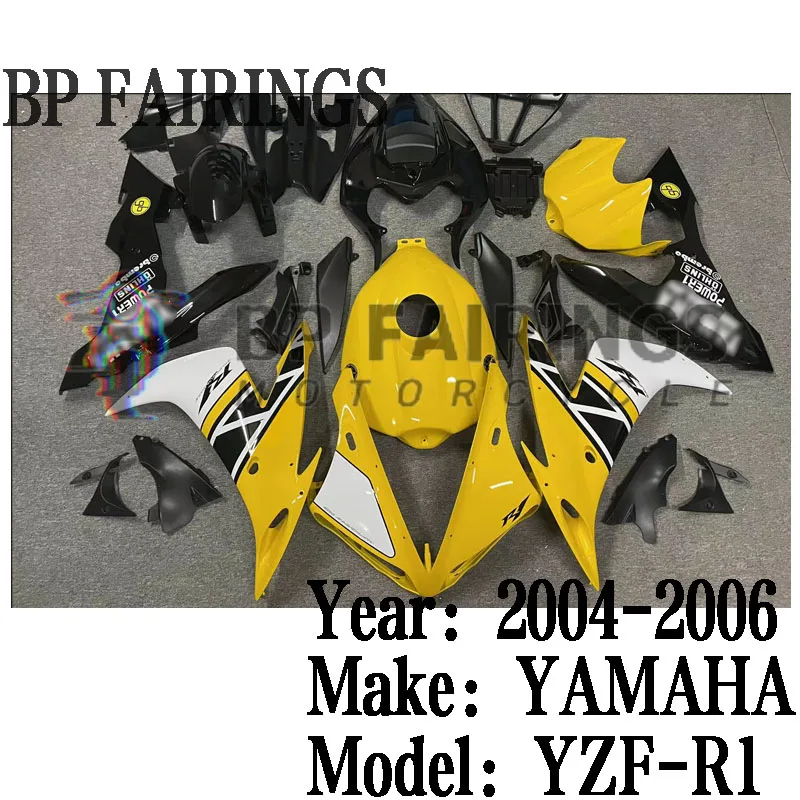 For Yamaha YZF R1 2004 2005 2006 Motorcycle Bodywork Set Injection ABS Plastics Full Fairings Kit set 50th Anniversary