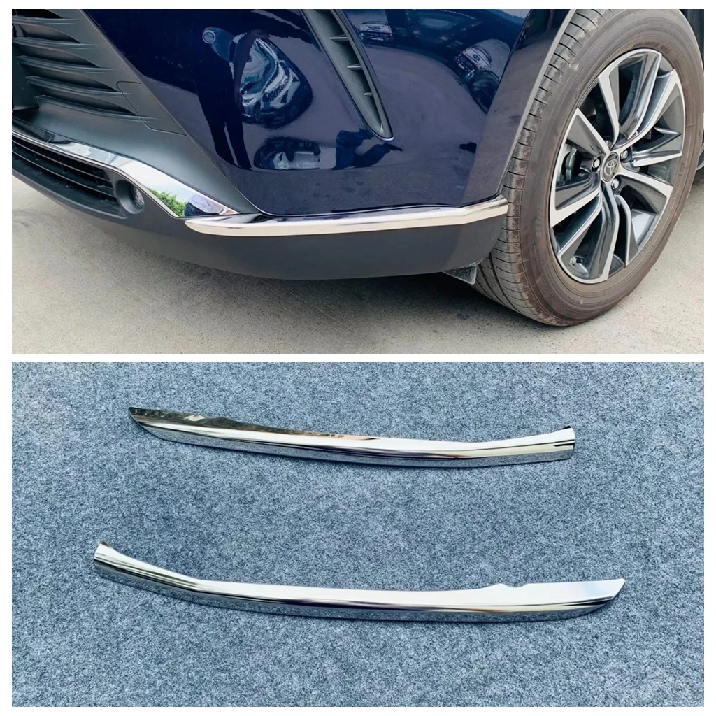 

Front Rear Corner Bumper Guard Lip Anti-Scratch Strips Decoration Panel Cover Trim Fit For Toyota Venza / Harrier 2021 - 2024