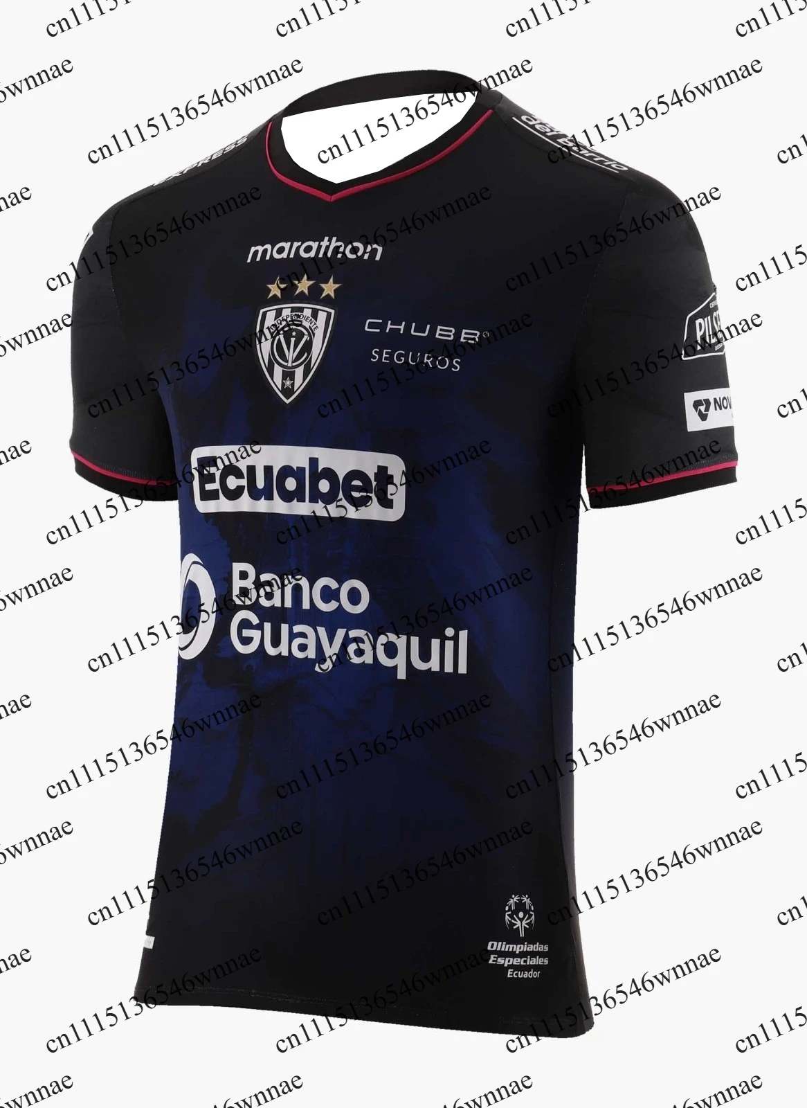 Independiente Del Valle Men Kids Football Jersey Ecuador Oil‑Paint Art Texture Print Soccer Shirt Short Sleeve Fan Sport Uniform