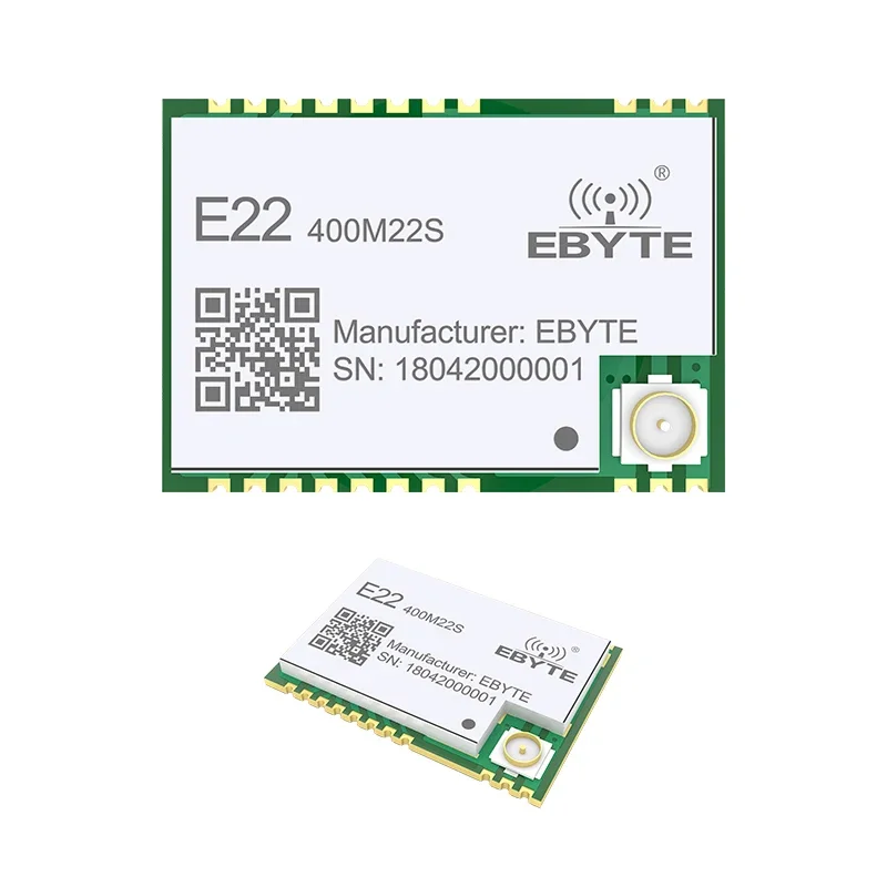 SX1268 Nieuwe Lora Spread Spectrum E22-400M22S 32M Hoge Precisie TCXO 433MHz Lange Afstand Transceiver Draadloze SMD Module