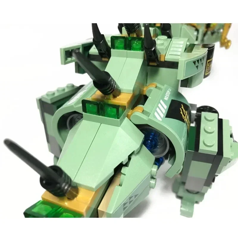 مجموعات مكعبات البناء Flying Mecha Dragon 70612 مناسبة لهدايا عيد الميلاد المتوافقة مع جزيئات Legoed