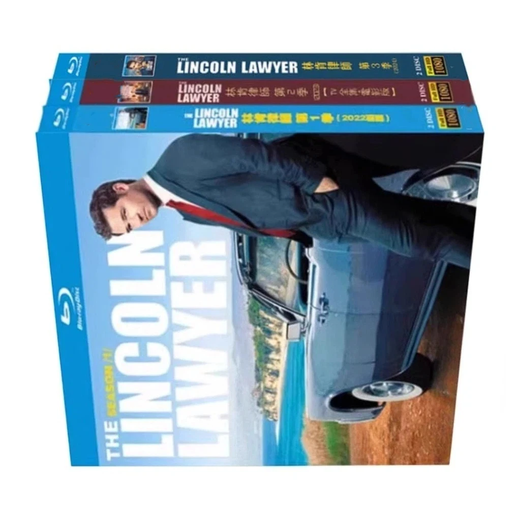 The Lincoln Lawyer Season 1-3 6-Disc Blu-ray Disc DVD